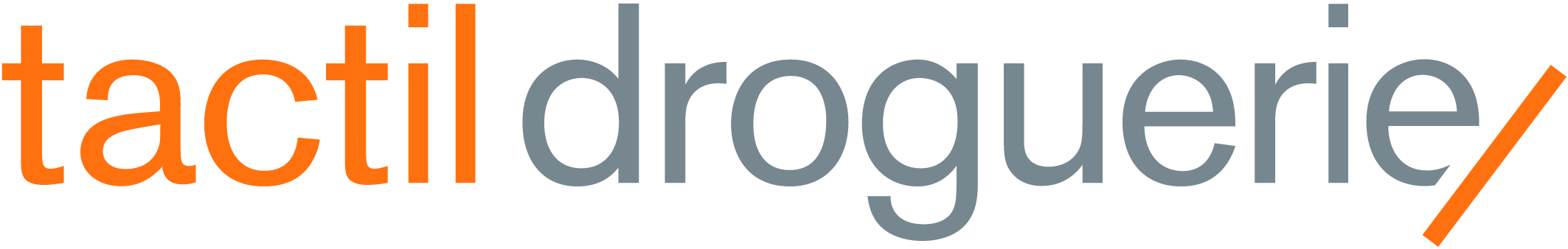 Logo Tactil Droguerie